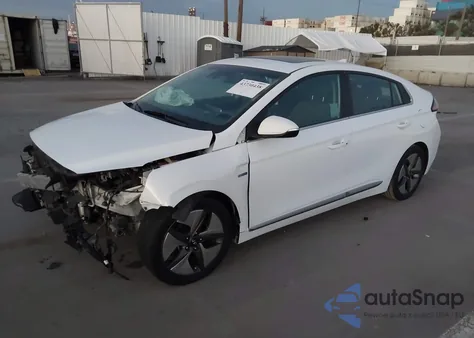 2020 Hyundai Ioniq Hybrid Sel from USA, damaged, VIN KMHC85LC8LU239720